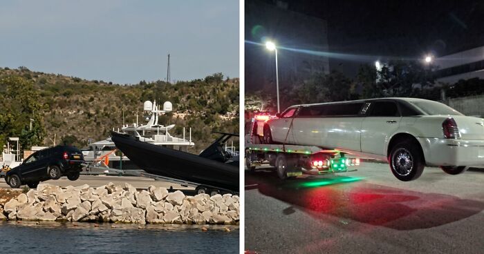 88 Times People Spotted Something Being Towed And Couldn’t Help But Laugh