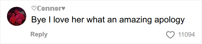 A comment left on social media sarcastically praising the Nikki Glaser apology A comment left on social media sarcastically praising the Nikki Glaser apology