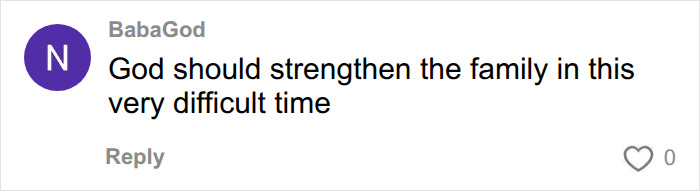 Comment expressing hope for family strength during difficult time related to UK wildlife park incident Comment expressing hope for family strength during difficult time related to UK wildlife park incident