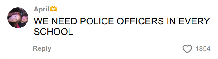 Comment calling for police officers in every school after Oregon tragedy Comment calling for police officers in every school after Oregon tragedy