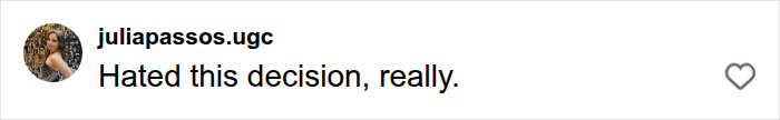 Comment expressing dislike for Kylie Jenner's Victoria's Secret appearance decision Comment expressing dislike for Kylie Jenner's Victoria's Secret appearance decision