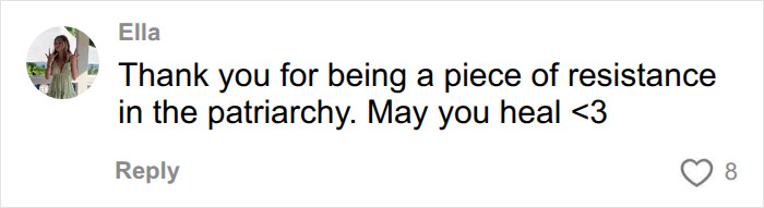 Comment thanking for resistance in patriarchy after cancer diagnosis news Comment thanking for resistance in patriarchy after cancer diagnosis news
