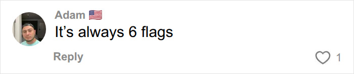 User comment pointing out safety concerns about Six Flags roller coaster rides. User comment pointing out safety concerns about Six Flags roller coaster rides.