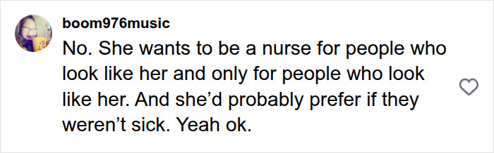 Comment by boom976music questioning nursing career goals in the video of student telling protester to go back to your country. Comment by boom976music questioning nursing career goals in the video of student telling protester to go back to your country.