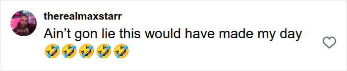 Comment by therealmaxstarr laughing at influencer Hugh Lovett plane safety demo prank