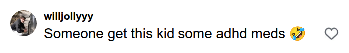 Comment about influencer Hugh Lovett plane safety demo prank suggesting he needs ADHD medication.