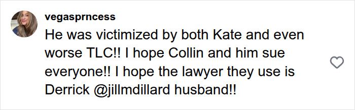 Comment reacting to Jon Gosselin and son Collin Gosselin facing issues with Kate. Comment reacting to Jon Gosselin and son Collin Gosselin facing issues with Kate.
