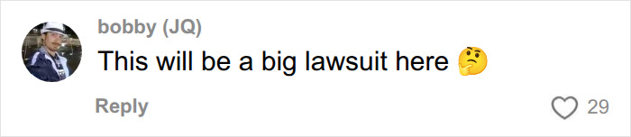 Online comment predicting a big lawsuit after the Six Flags roller coaster accident. Online comment predicting a big lawsuit after the Six Flags roller coaster accident.