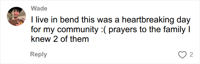 Heartbreaking community message on Oregon elementary school tragedy Heartbreaking community message on Oregon elementary school tragedy