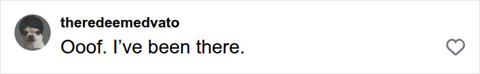 An empathetic comment on Joe Manganiello health post saying Ooof. I have been there.