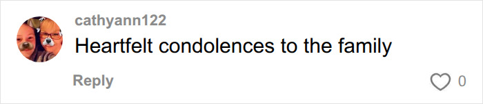 A user comment sending condolences to the family affected by the Six Flags roller coaster tragedy. A user comment sending condolences to the family affected by the Six Flags roller coaster tragedy.