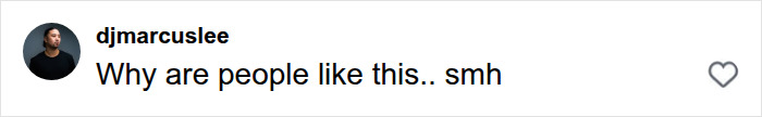A user comment expressing disbelief about the Laguna Beach Karen behavior A user comment expressing disbelief about the Laguna Beach Karen behavior