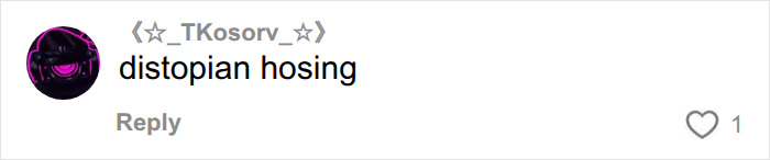 Online user comment calling neutral decor dystopian in a discussion about beige mom style. Online user comment calling neutral decor dystopian in a discussion about beige mom style.