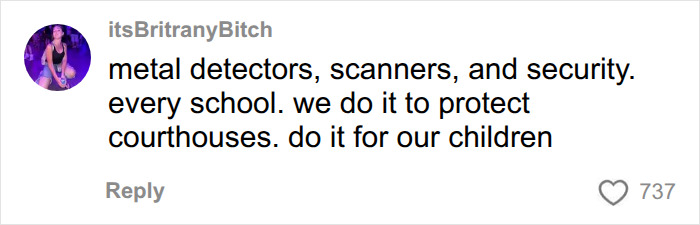 Comment calling for metal detectors and security in schools after Oregon tragedy Comment calling for metal detectors and security in schools after Oregon tragedy