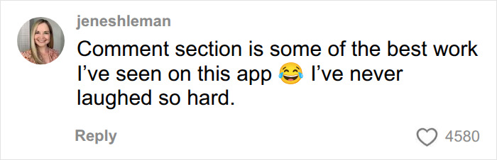 User finds comment section funniest on app, laughs hard User finds comment section funniest on app, laughs hard