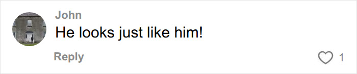 Social media comment praising Barry Keoghan for looking like the character in his upcoming role.