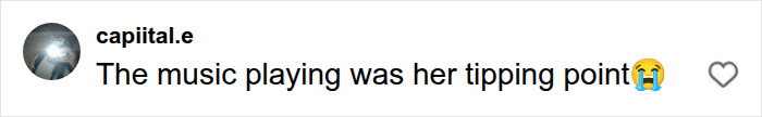 A user comment discussing the music during the Laguna Beach Karen proposal interruption. A user comment discussing the music during the Laguna Beach Karen proposal interruption.