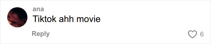 Social media comment on a Hollywood TV reboot calling it a Tiktok ahh movie