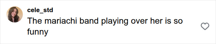 A comment about a mariachi band playing at a Laguna Beach Karen proposal confrontation. A comment about a mariachi band playing at a Laguna Beach Karen proposal confrontation.