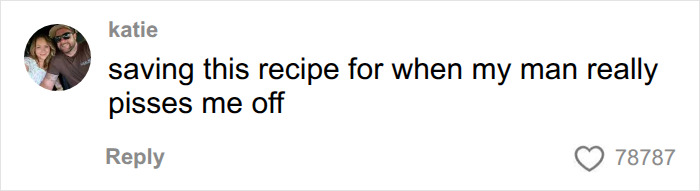 Comment saving recipe for man when upset about lunch Comment saving recipe for man when upset about lunch