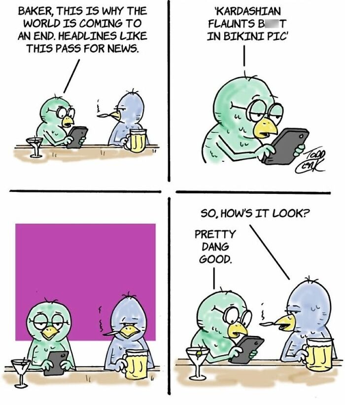 These Two Birds Have An Opinion About Everything, And Their Conversations Are Hilarious (25 Comics)