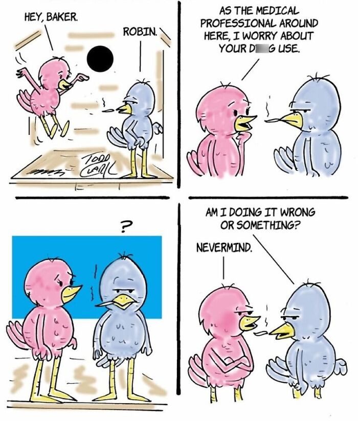 These Two Birds Have An Opinion About Everything, And Their Conversations Are Hilarious (25 Comics)