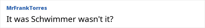 Comment mentioning Schwimmer relating to famous co-star Comment mentioning Schwimmer relating to famous co-star