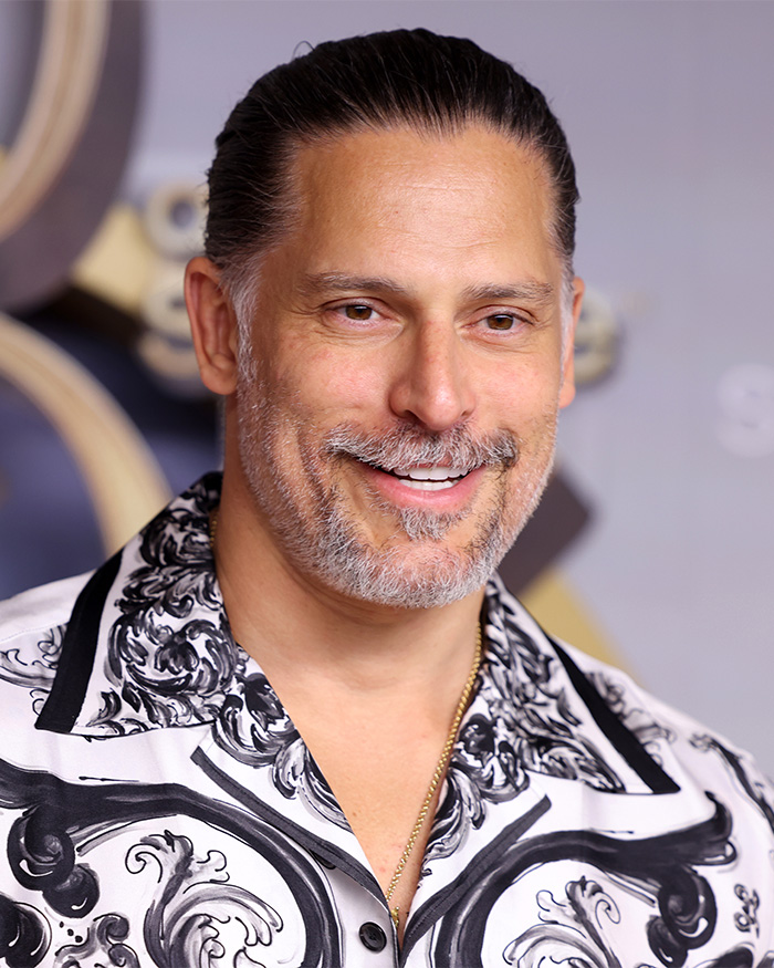 A close-up of Joe Manganiello smiling, amid discussion of his health battle