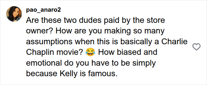 Comment questions biases in reactions to Kelly Clarkson store feud footage