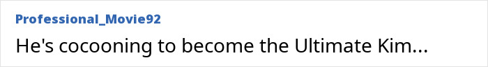 Social media comment by Professional_Movie92 discussing rumors about Kim Jong Un in China. Social media comment by Professional_Movie92 discussing rumors about Kim Jong Un in China.