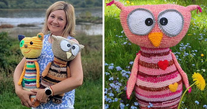 23 Cute Creatures Crafted By This Artist Entirely From Leftover Yarn, Each One Uniquely Charming