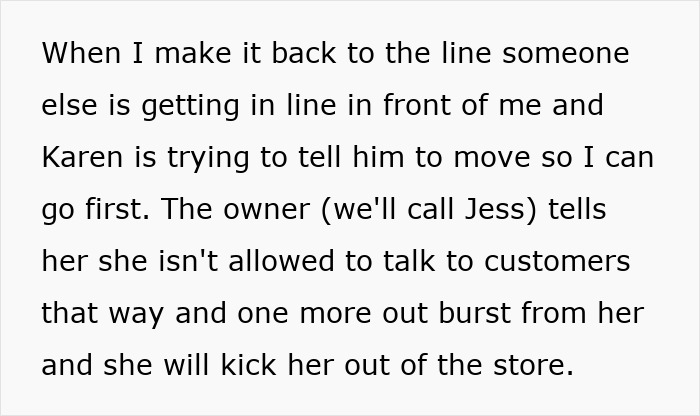 Man Takes His Sweet Time Shopping In The Gas Station To Annoy A Karen Who Made His Favorite Employee Upset