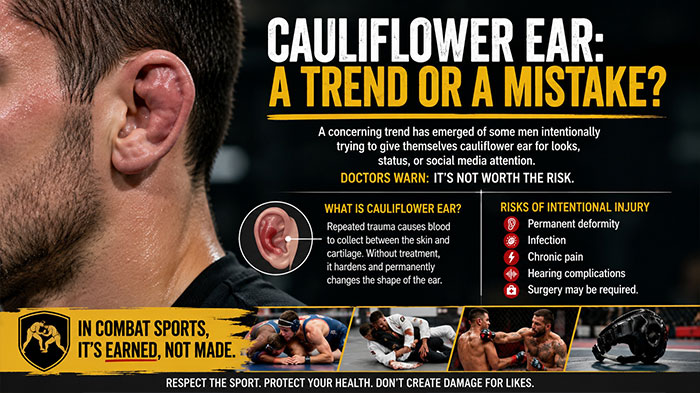 Men Who’ve Never Been In The Ring Are Paying To Get "Cauliflower Ears" And Look Tougher Men Who’ve Never Been In The Ring Are Paying To Get "Cauliflower Ears" And Look Tougher