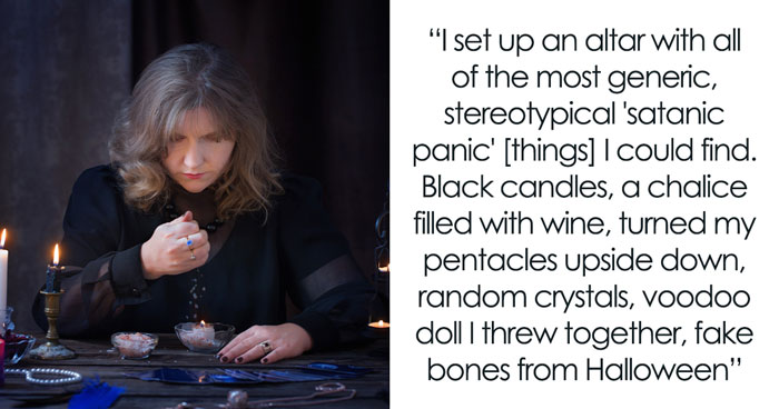 MIL Accuses Epileptic DIL Of Being Possessed, She Responds With Black Candles And Latin Phrases