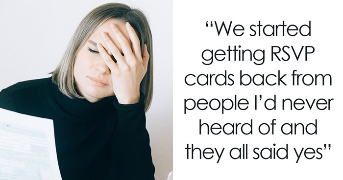 Woman Wants To Bill MIL After Her Surprise Wedding Guests No One Wanted