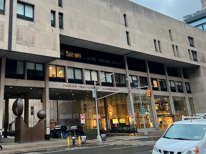 Fashion Institute of Technology building exterior in NYC