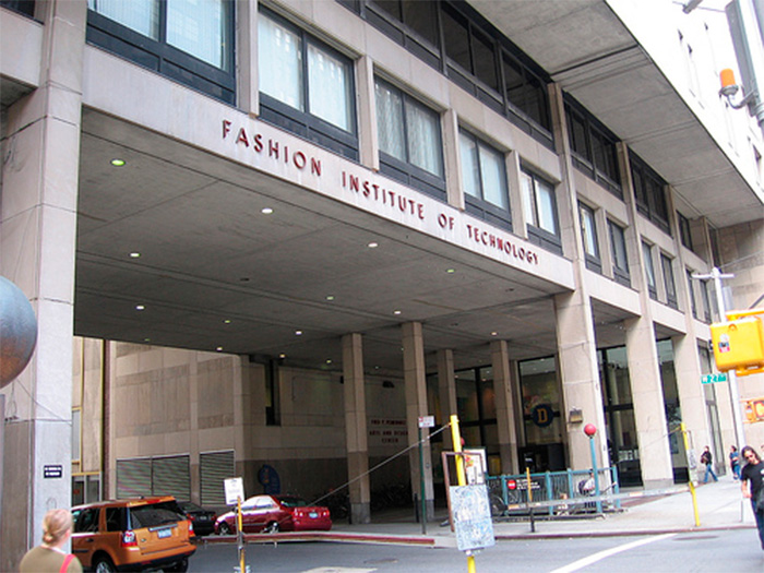 Exterior view of Fashion Institute of Technology building in New York City