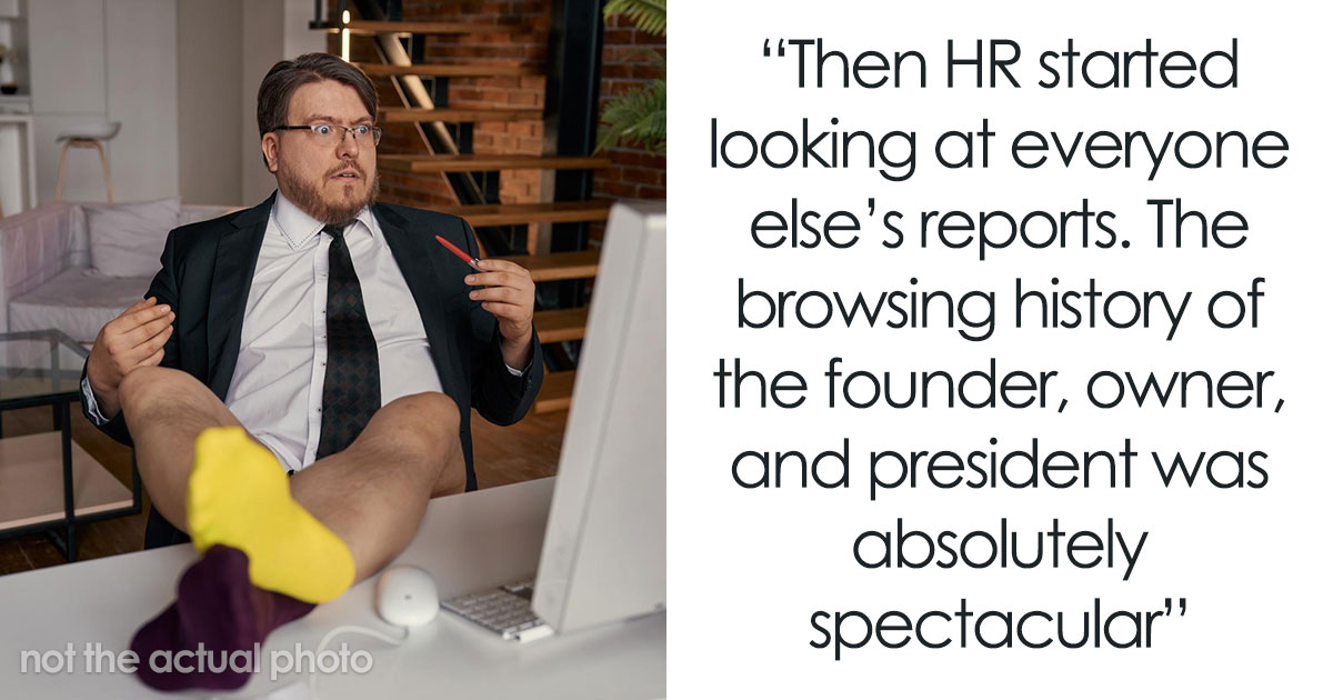 HR Tries To Cover For Company Founder When IT Uncovers What He Browsing After His Own Request