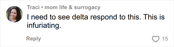 Comment demanding Delta respond after a tense airport exchange. Comment demanding Delta respond after a tense airport exchange.