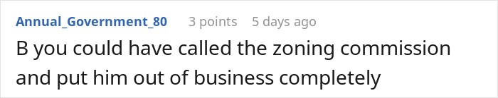 Online comment regarding a driveway parking dispute and calling the zoning commission on a neighbor. Online comment regarding a driveway parking dispute and calling the zoning commission on a neighbor.