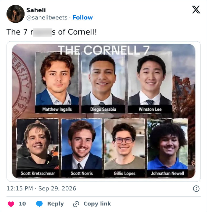 Newly Revealed Accounts Of Men Accused In Cornell 7 Case Give Very Different Story Newly Revealed Accounts Of Men Accused In Cornell 7 Case Give Very Different Story