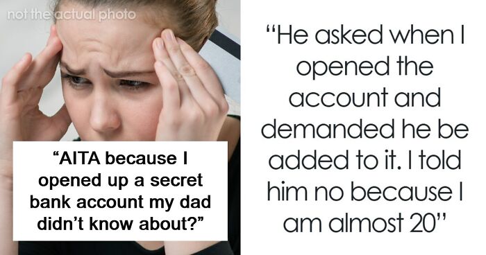 Dad Freaks Out After Daughter Gets Her Own Bank Account, Tries To Cut It Up