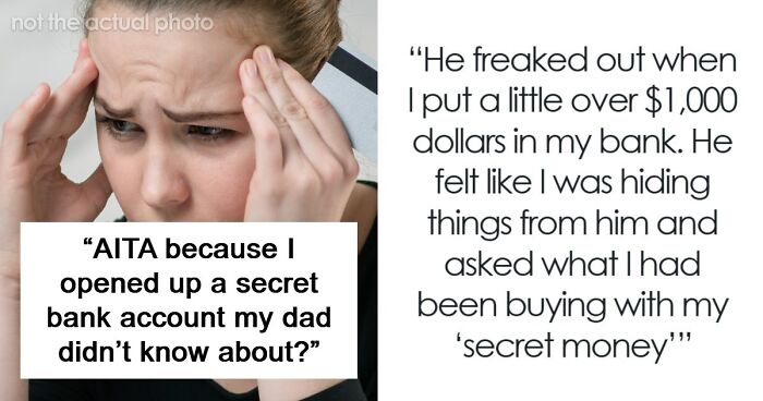 Dad Freaks Out After Daughter Gets Her Own Bank Account, Tries To Cut It Up