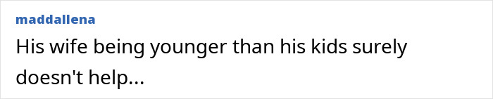 Online reaction pointing out age differences within the family regarding Patrick Stewart relationship with his kids.