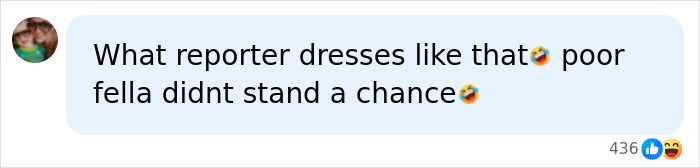 Comment about reporter's outfit causing coach to lose focus during interview