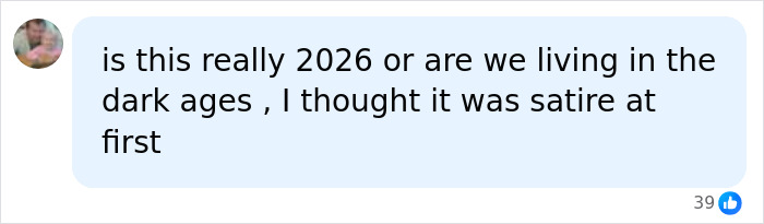 A social media comment criticizing the harsh sentence over a Facebook post. A social media comment criticizing the harsh sentence over a Facebook post.