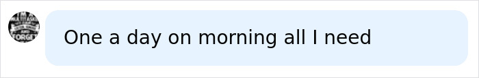 Facebook comment about going to the toilet once a morning in a doctor debate thread. Facebook comment about going to the toilet once a morning in a doctor debate thread.