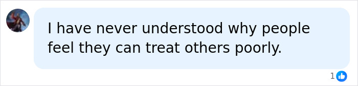 A comment on social media discussing how people treat teen employees, related to viral ice cream shop. A comment on social media discussing how people treat teen employees, related to viral ice cream shop.