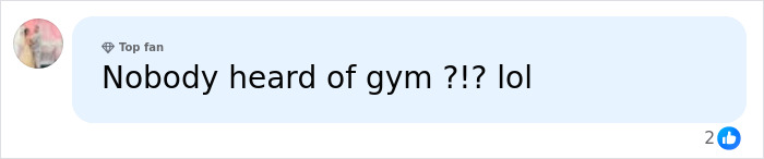 Fan comment on Facebook questioning if anyone has heard of the gym regarding Billie Eilish Fan comment on Facebook questioning if anyone has heard of the gym regarding Billie Eilish