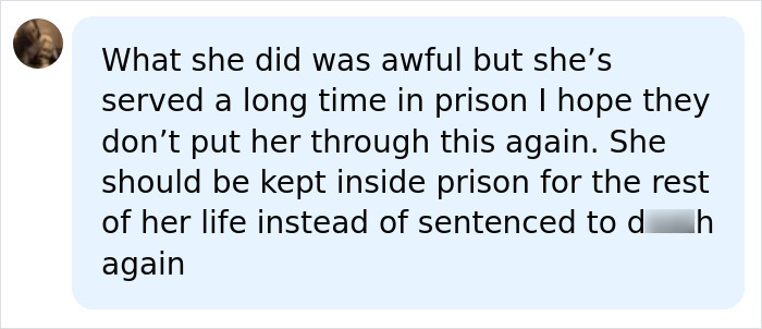 Social media reaction discussing Christa Pike's prison sentence and the botched lethal injection.